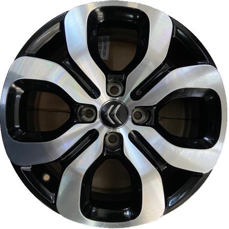 Llanta original Citroen C3 Negro Diamantado Rodado 16