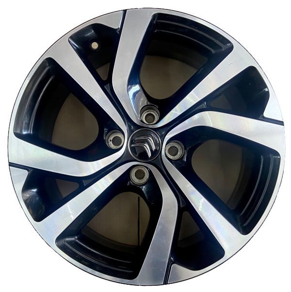 Llanta original Citroen C4 Cactus Negro Diamantado Rodado 17